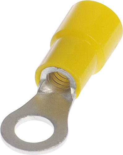 [H50009] The Hillman Group 50009 1/4-Inch Stud Ring Terminal, 20-Pack