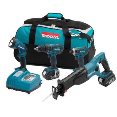 MAKITA 4PCS. COMBO KIT #LXT407