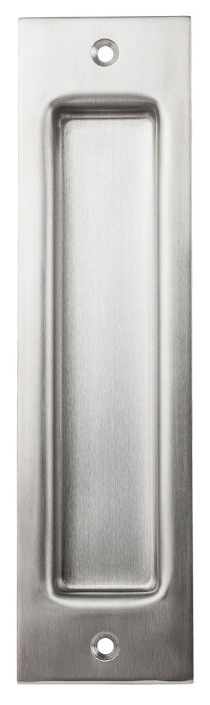 [N187030] National 8 in. Stainless Steel Flush Barn Door Pull N187030