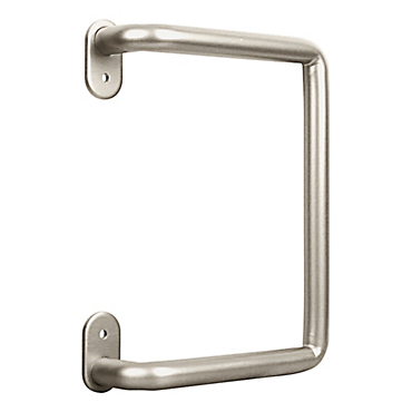 [N700104] National Hardware Troy 5/8 in. D X 6-3/32 in. L Satin Nickel Silver Steel Pull Handle 1 Pc