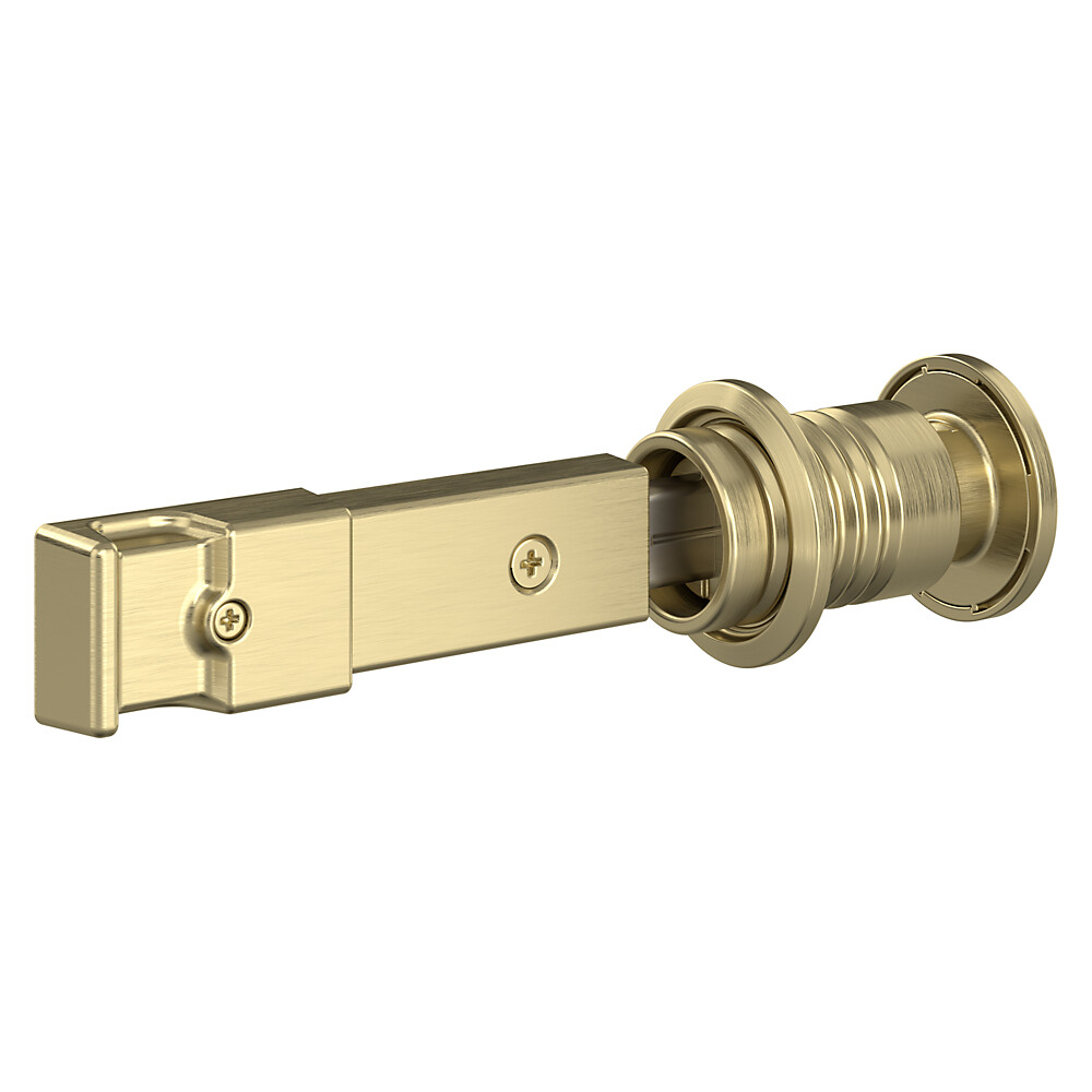 BARN DOOR LOCK BRUSHED GOLD