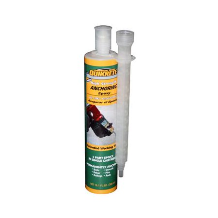 [Q078] Quikrete High Strength Epoxy Gray Epoxy 8.6 Oz