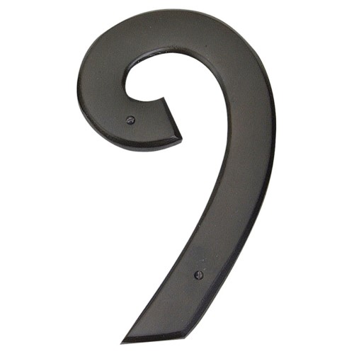 Atlas Homewares RCN9 Mission Address Number 9 Aged Bronze Home Accents Address Numbers 9