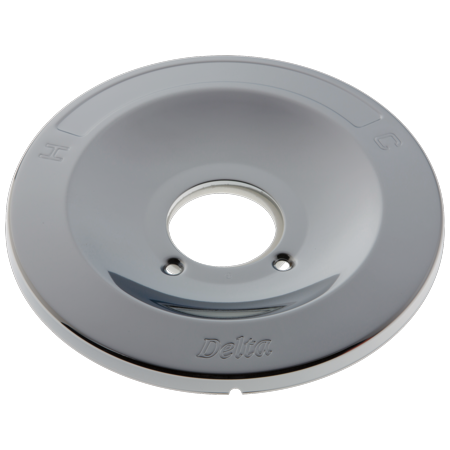 Delta RP5883 Escutcheon for 600/1600 Series Single Handle Tub/Showers Chrome Bath and Shower Parts Shower Trim Parts Escutcheons