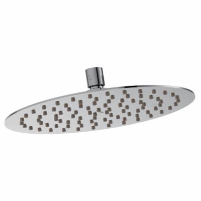 Moen S1001 2.5 GPM Single Function Rain Shower Head Chrome Showers Shower Heads Single Function