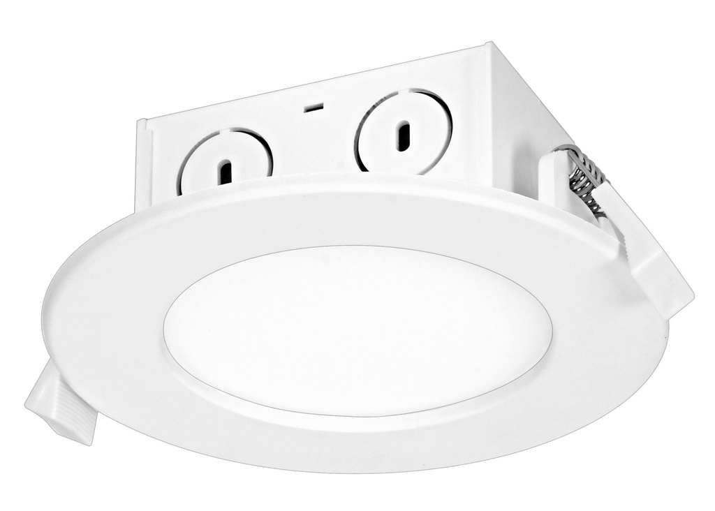 Satco Lighting S29057 4000K LED Canless Recessed Fixture 4" Open Recessed Trim- IC Rated White Recessed Lights Canless Recessed Lights