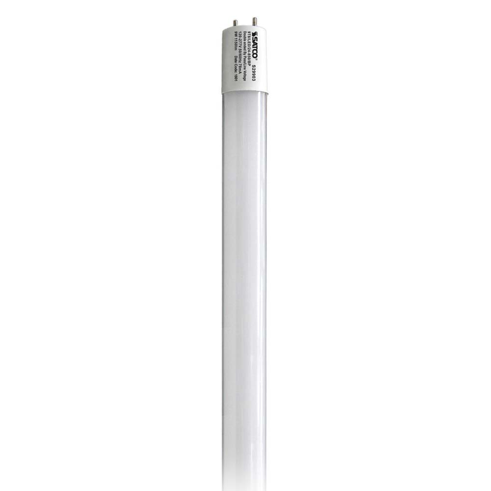 BOMB. SATCO 9W T8 LED 2P 5000K
