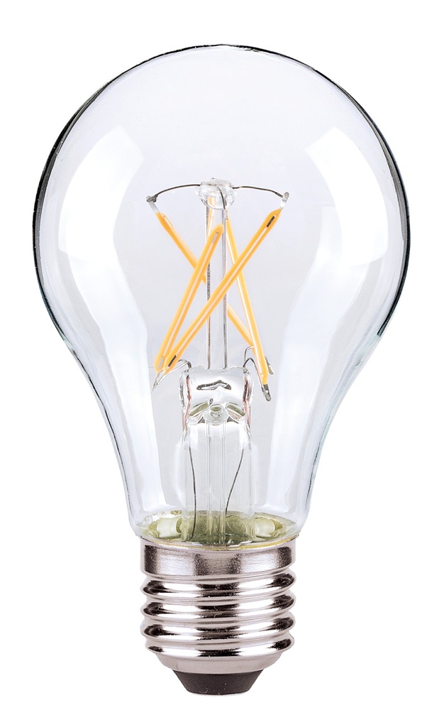 BOMB.SATCO 4.5 A19 LED27K CL120V