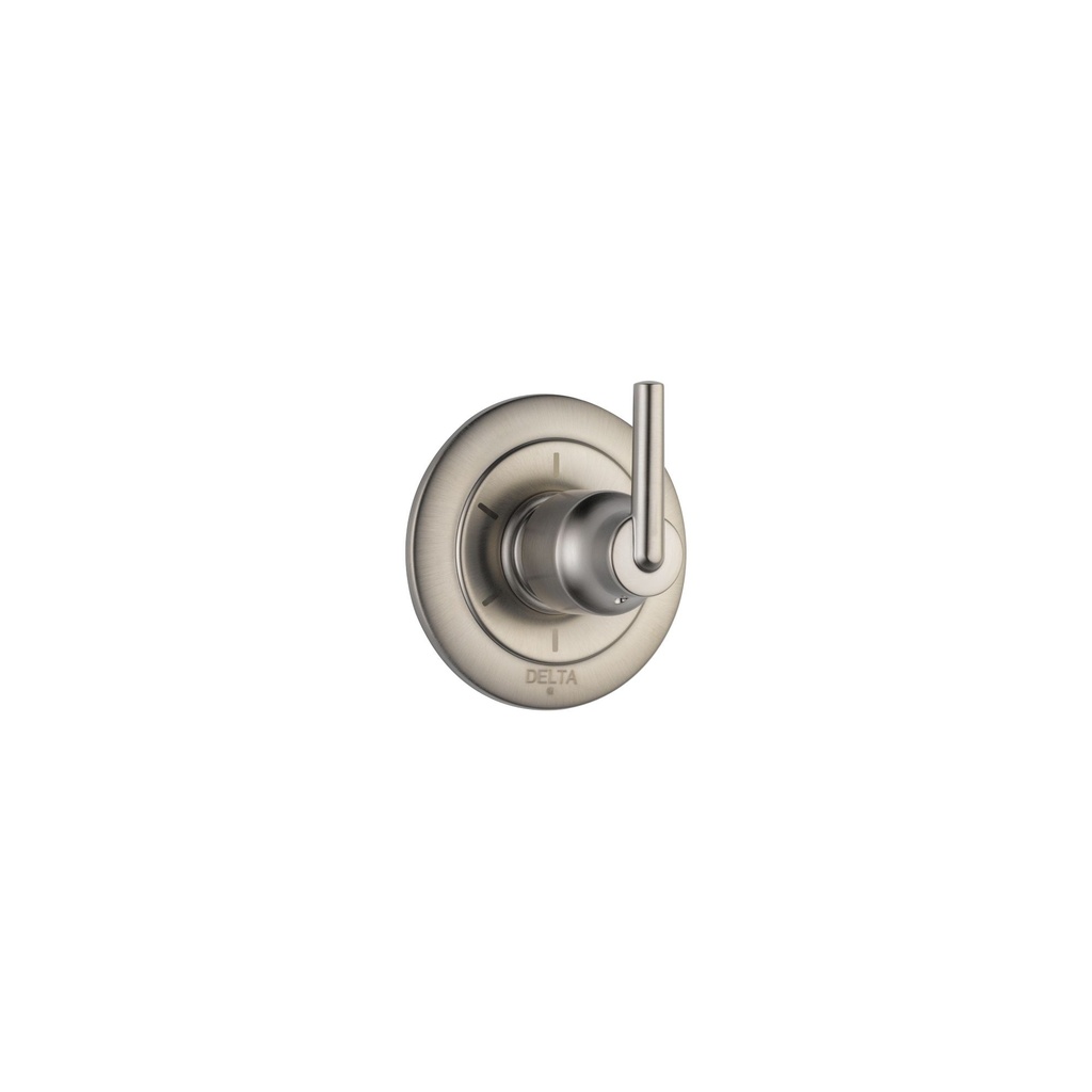 [T11959SS] Delta T11959 Trinsic Six Function Diverter Valve Trim Less Rough-in Valve - Three Independent Positions Three Shared Positions Brilliance Stainless
