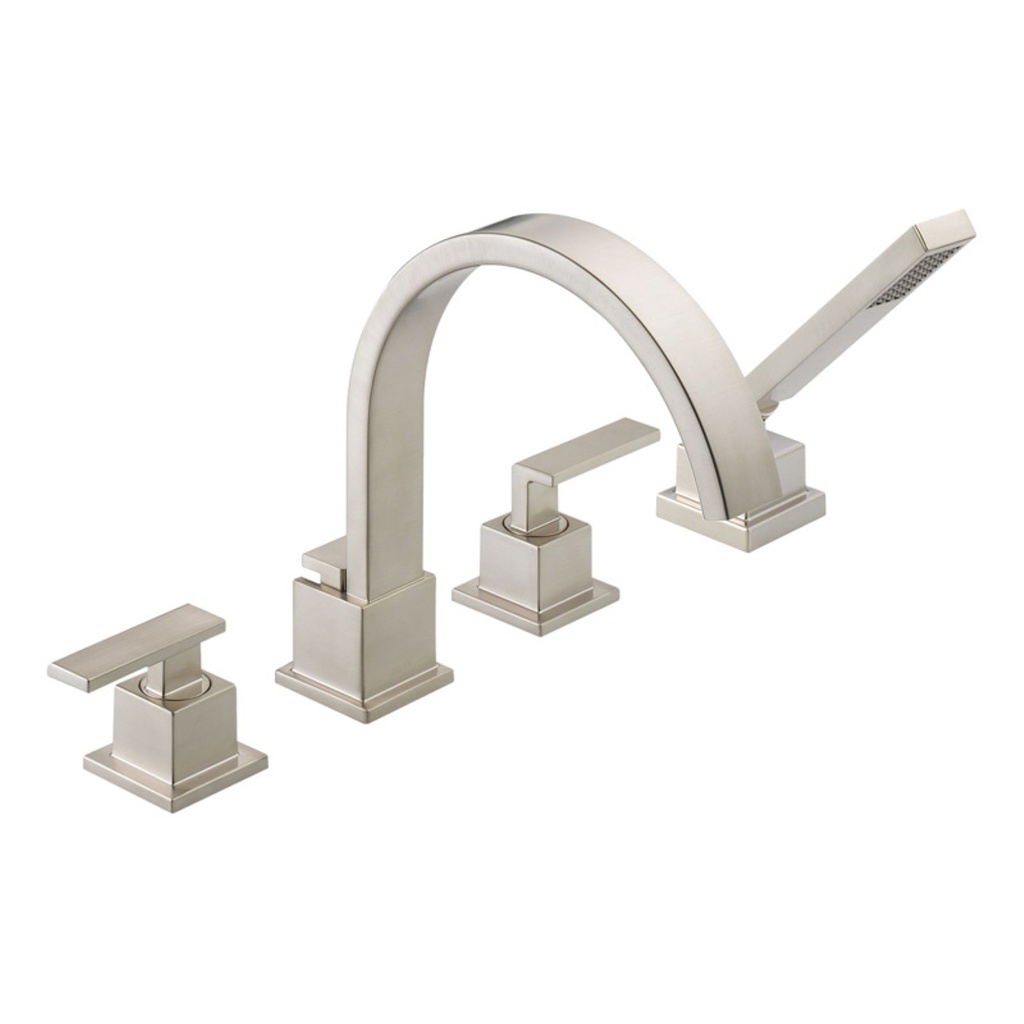 Delta T4753 Vero Roman Tub Trim with Hand Shower