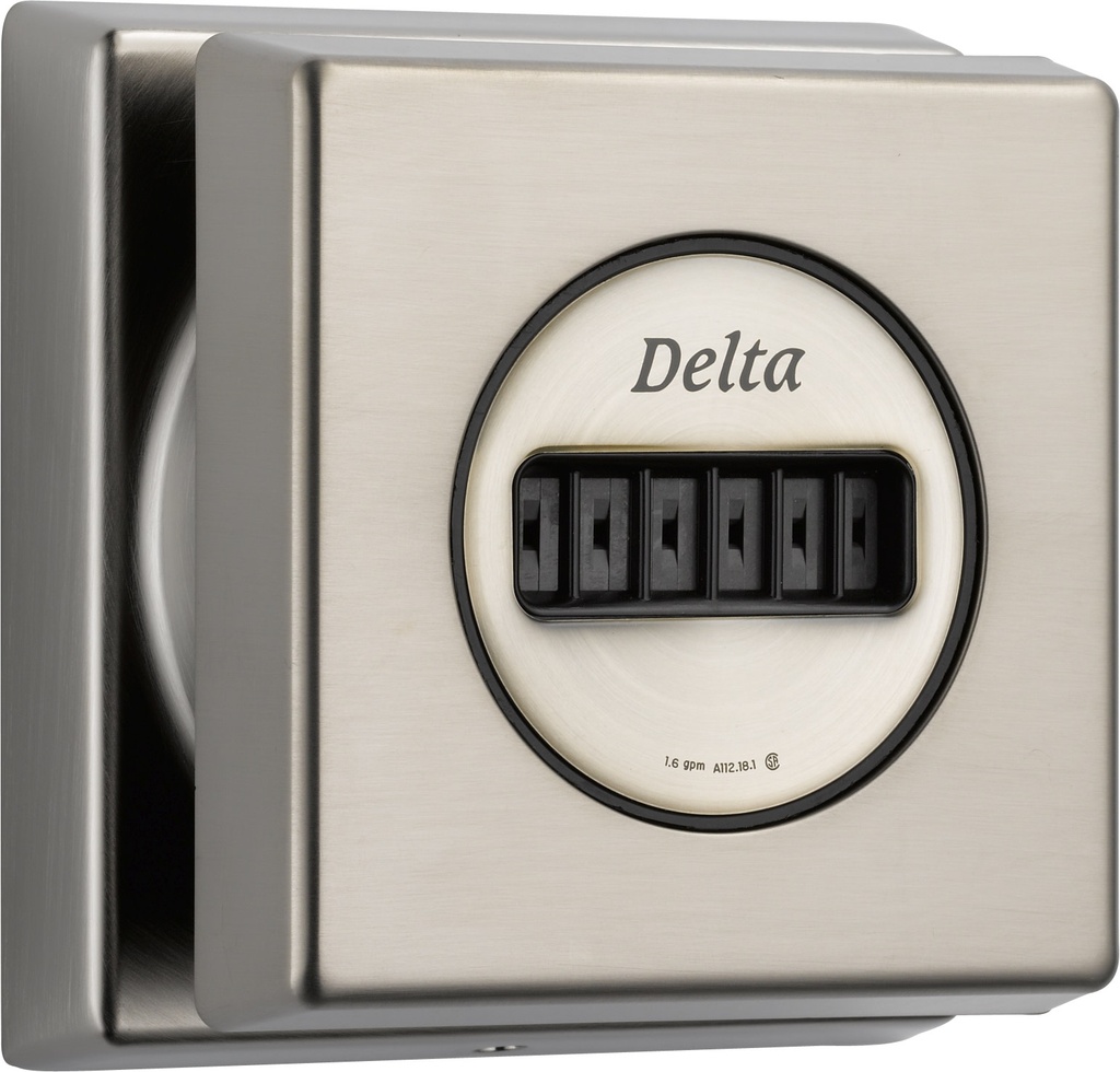 Delta T50050 Single Function Body Spray with H2Okinetic Technology Brilliance Stainless Showers Body Spray