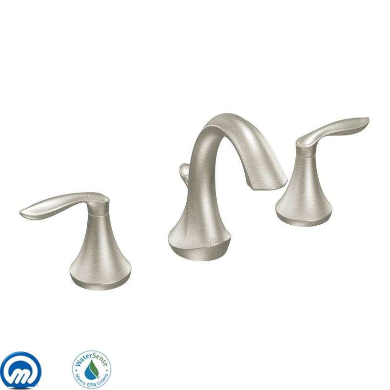 Moen T6420 Eva 8" Widespread Two Handle Bathroom Faucet Trim Kit Without Valve