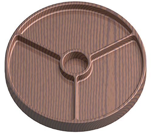 CMT TMP-105 MDF Template for Bowl & Tray System, 12-7/8 X 11-1/2-Inch