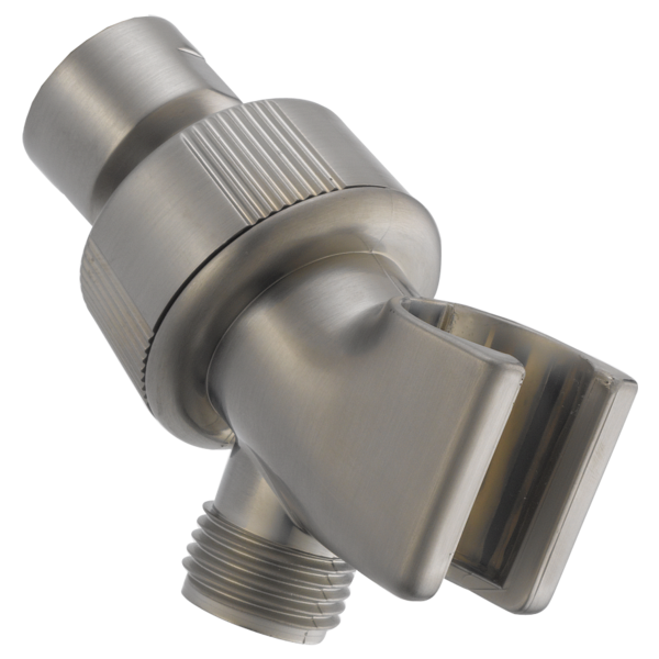 Delta U3401-PK Adjustable Shower Arm Mount with Hand Shower Cradle Brilliance Stainless Bath and Shower Accessories Shower Components Hand Shower