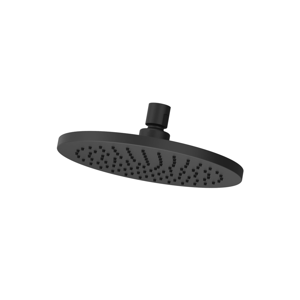[USH01SHWB] Pfister USH-01SHW Modern Round 1.75 GPM Single Function Rain Shower Head Matte Black Showers Shower Heads Single Function