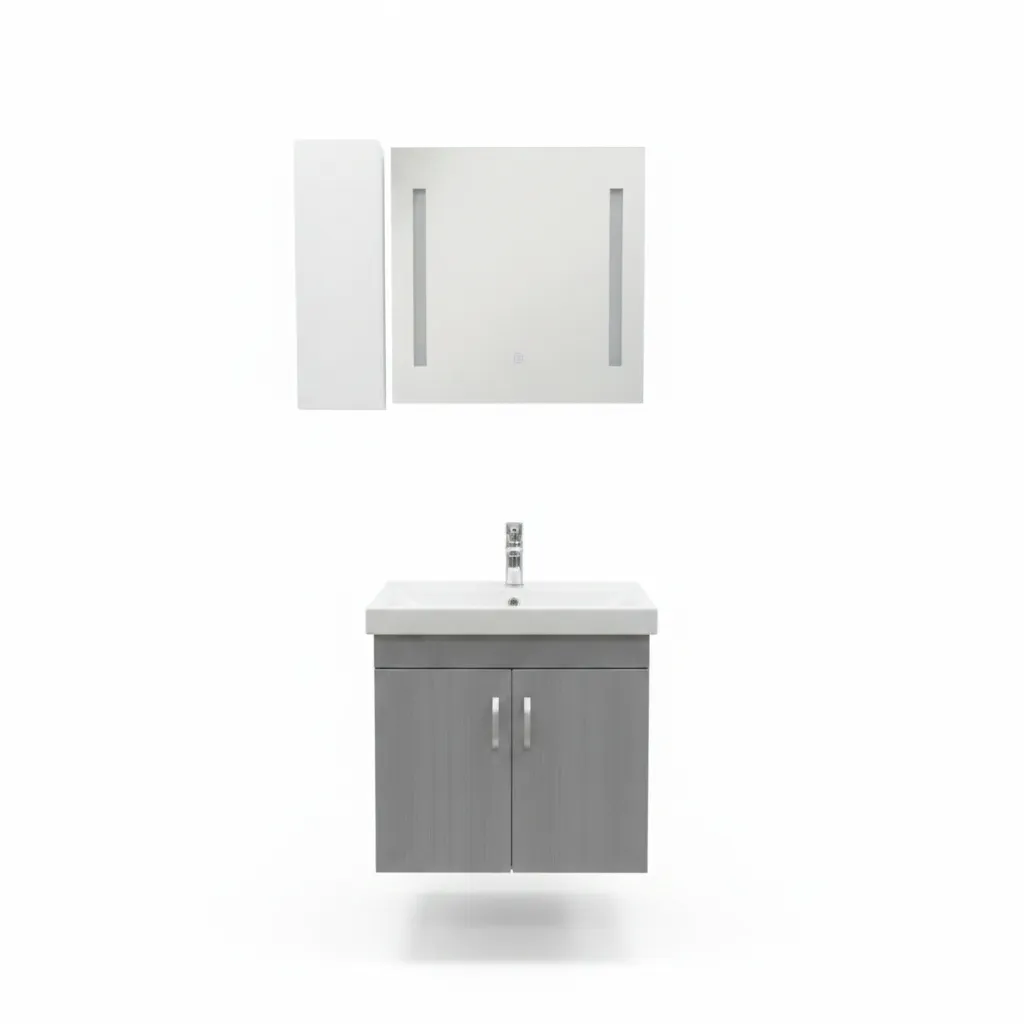 [UTOPIA28GREY] CONJ. PVC UTOPIA GREY 2 DOOR