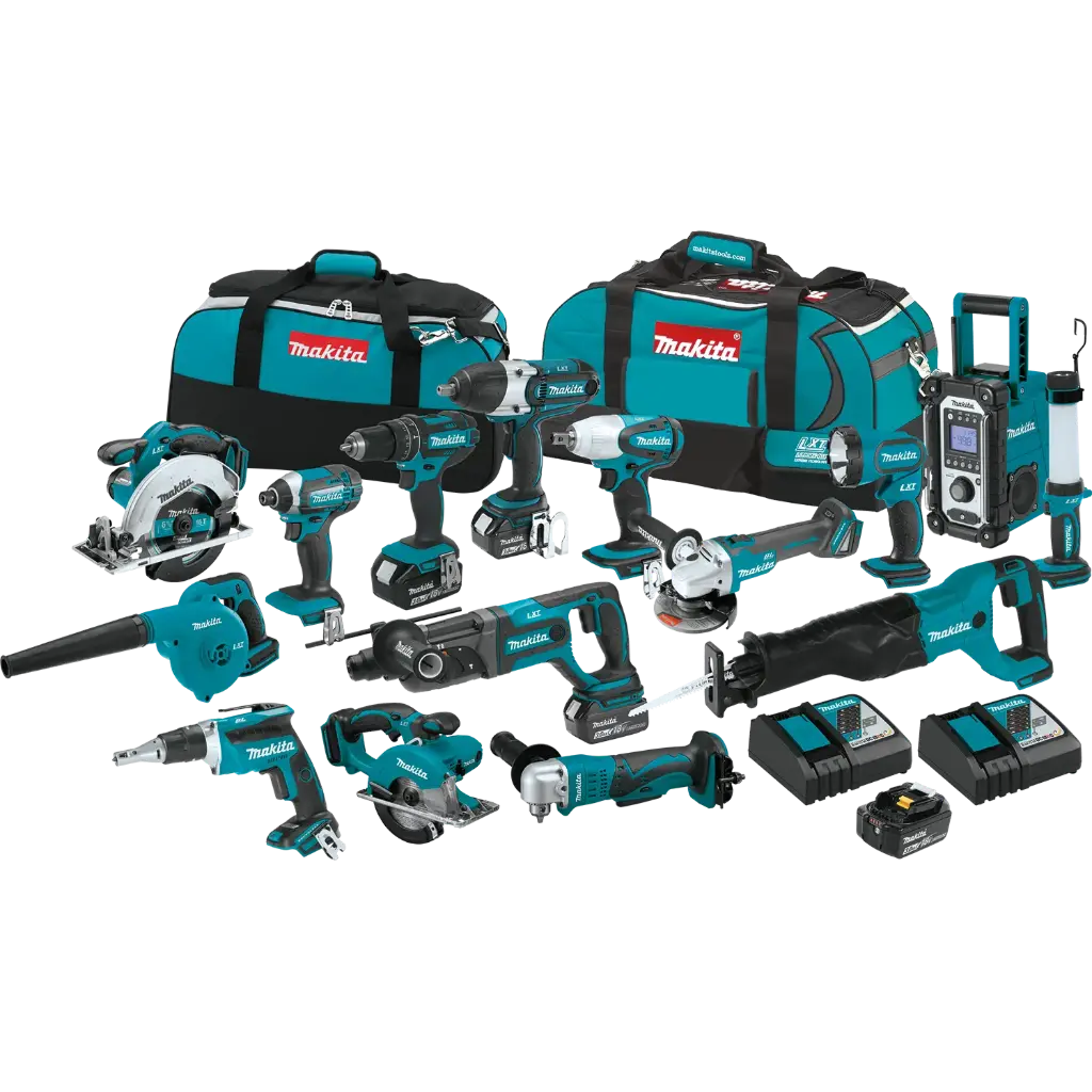MAKITA COMBO KIT 18V LXT 15PC