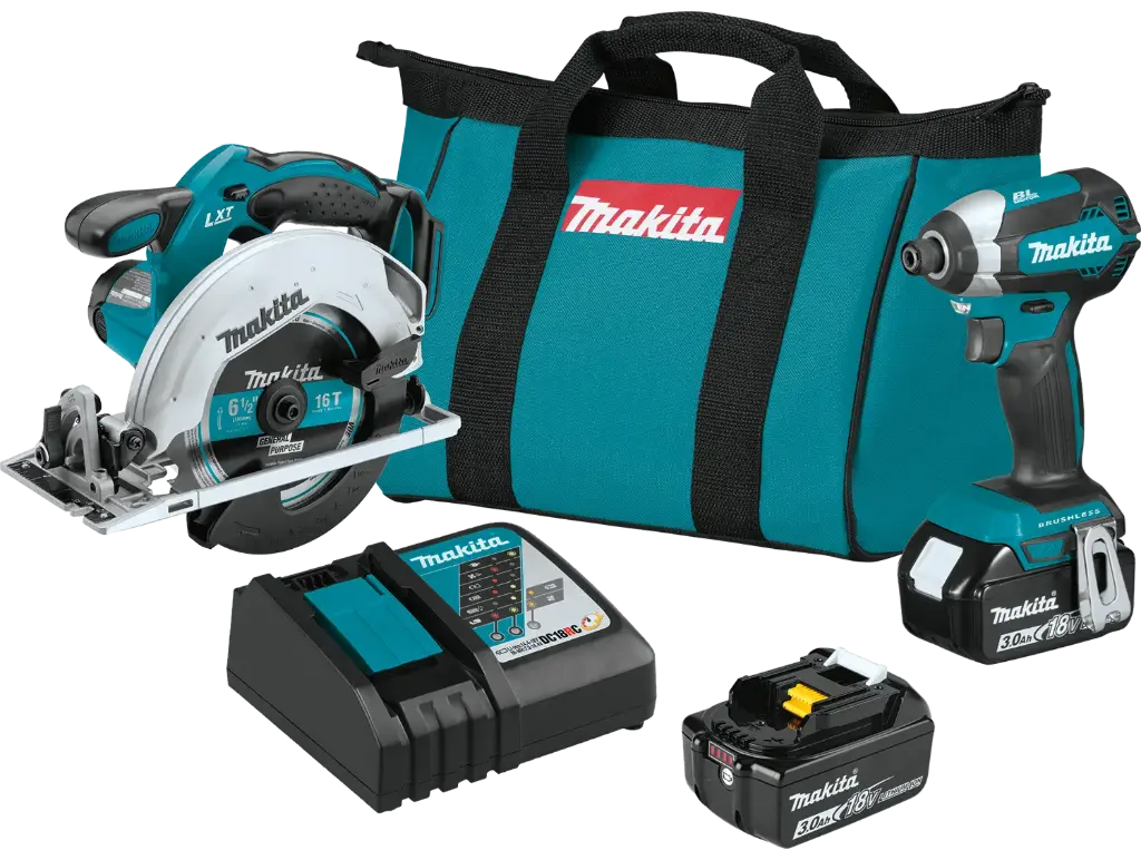 [XT283X1] MAKITA 18V LXT BL 2PC COMBO KIT