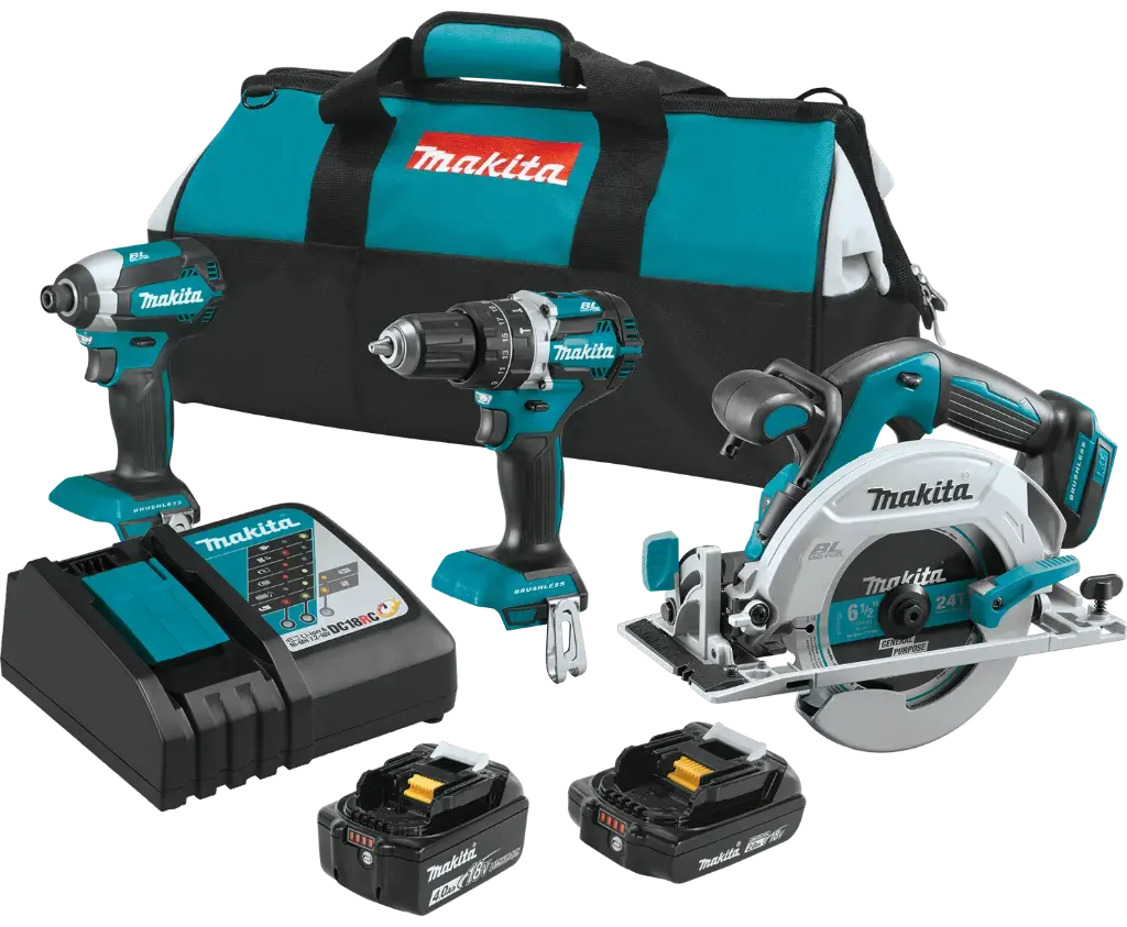 MAKITA 18V LXT BL 3PC COMBO KIT