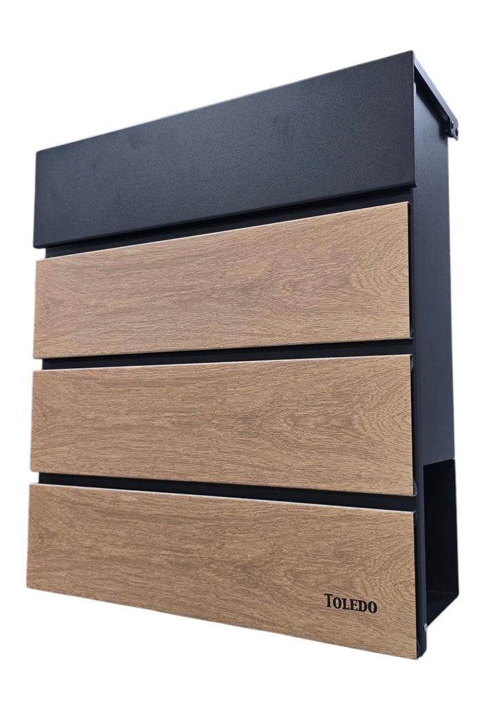 [430005067] Toledo buzon wood square tmb93