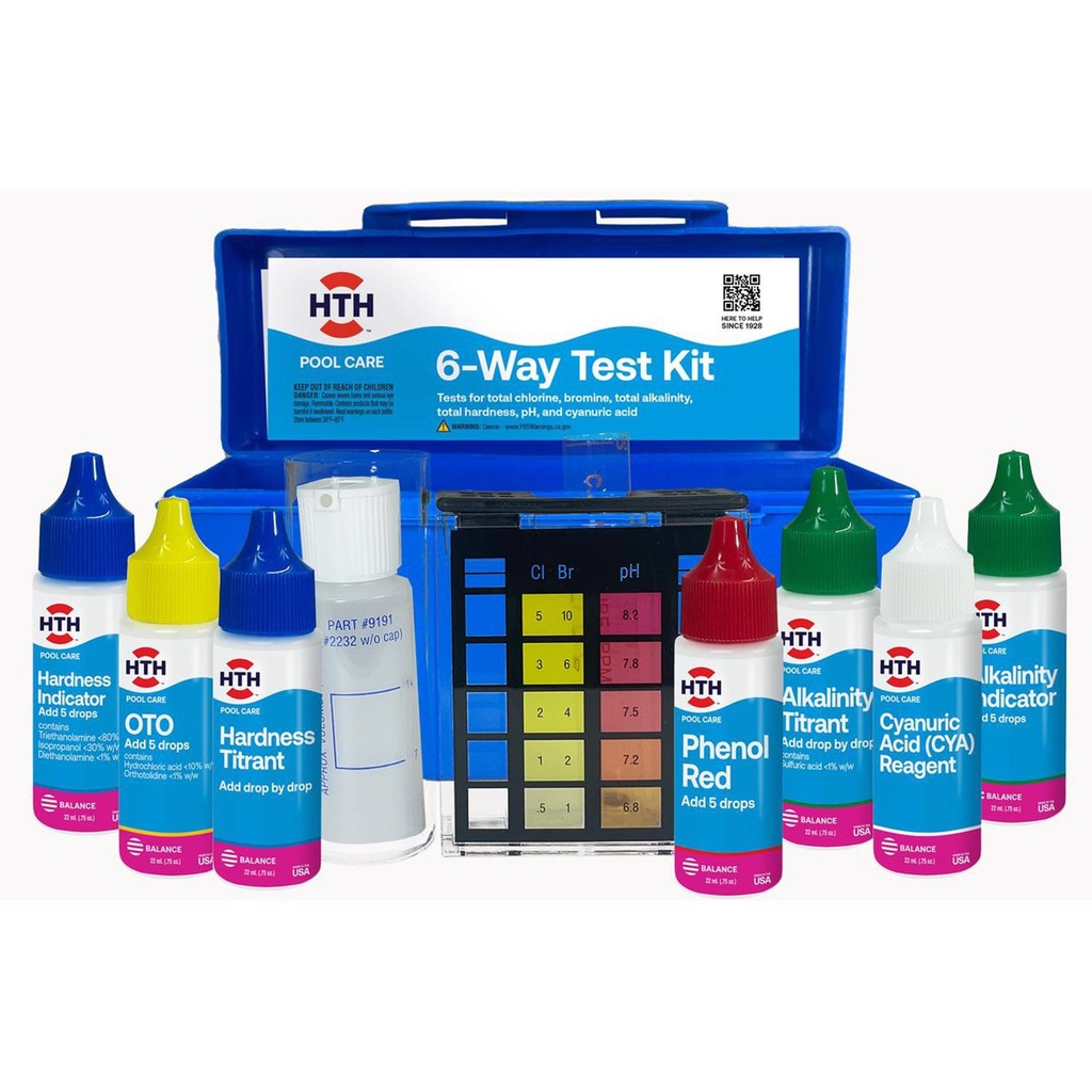 [8091261] 6-WAY TEST KIT LIQD POOL