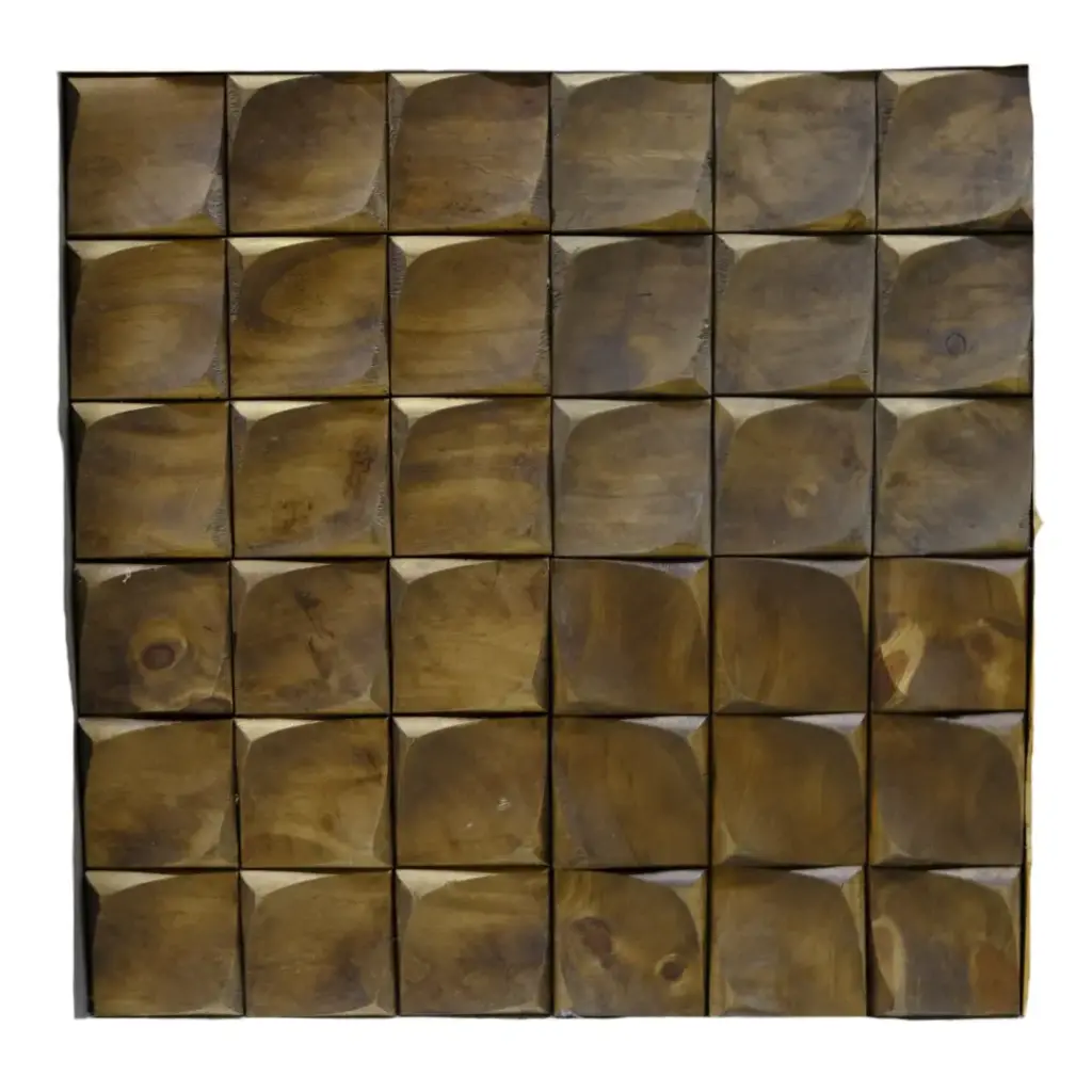 WALLPANEL BOCCIOLI CASTANO 10X10