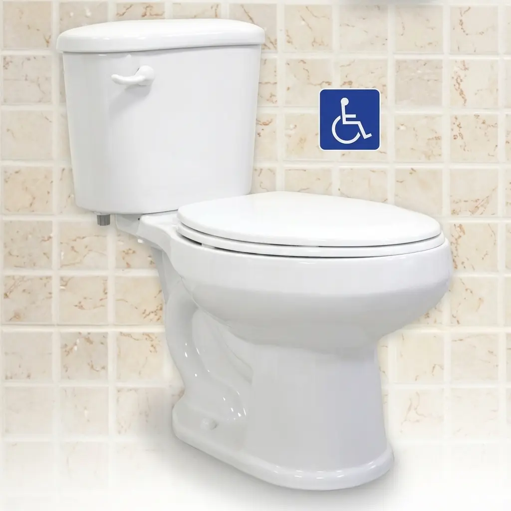 CATO INODORO ELONGADO TULIPAN ADA