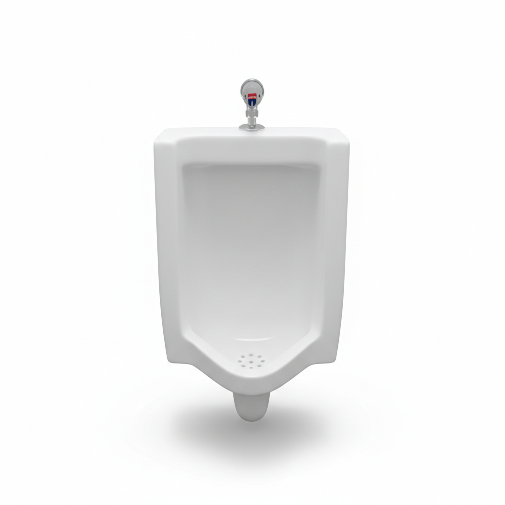 WALL HUNG URINAL WHT 9.84 X 22"