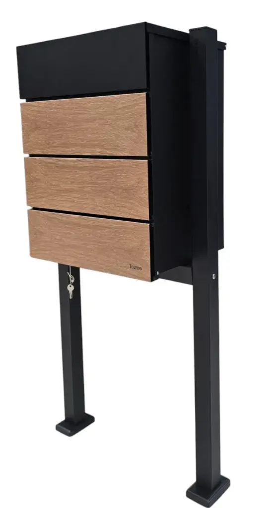 [TPB908] TOLEDO BUZON PARCEL BOX WOOD