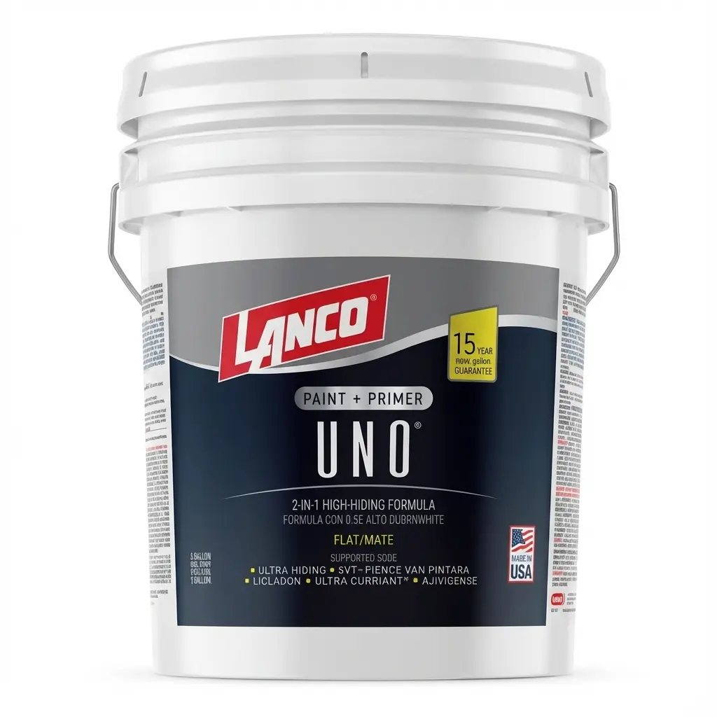 [UN2950-2] LANCO UNO FLAT WHT/PASTEL PL.