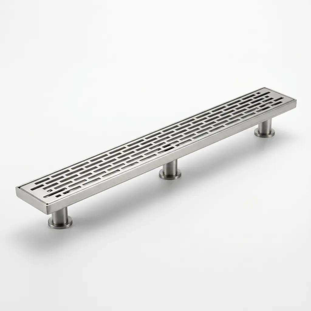 LINEAR SHOWER DRAIN WITH PATTERN