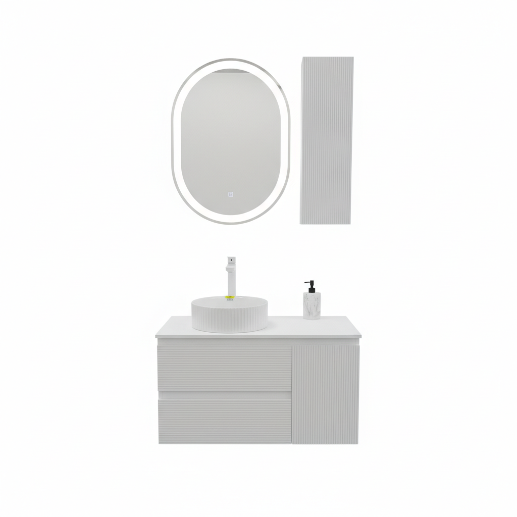 [SC389036WHT] CONJ. GAB. #38-90 WHITE 36''