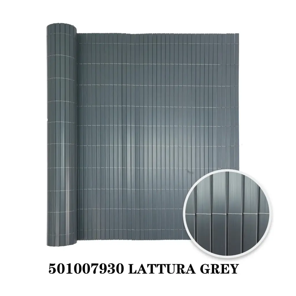ROLLO PVC LATTURA GRAY 118"x78"