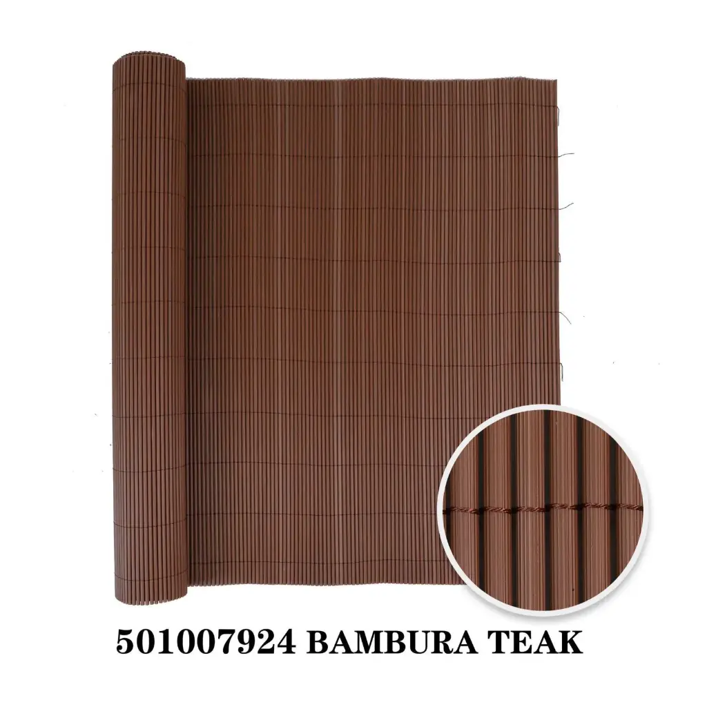 ROLLO PVC BAMBURA TEAK 118"x78"
