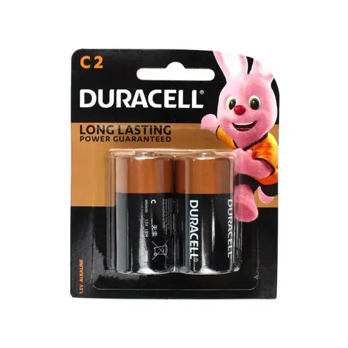 BATERIAS DURACELL C PK2
