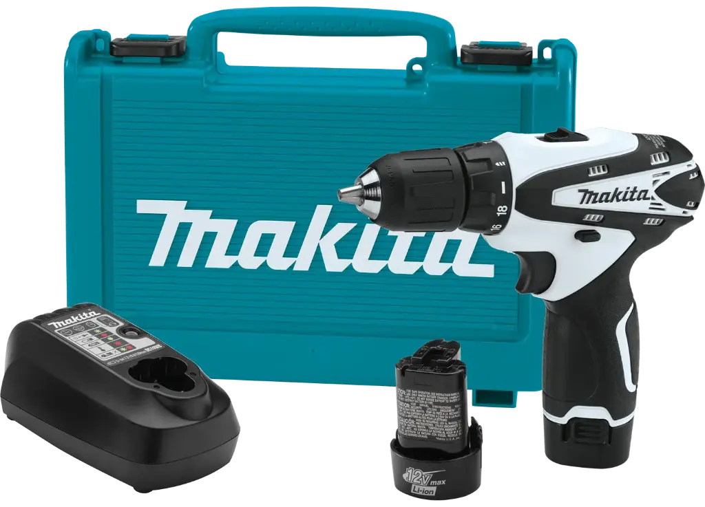 MAKITA DRIVER- DRILL KIT 3/8 12V