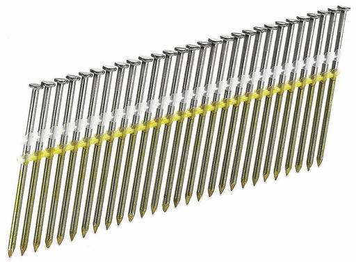 [475014879] Senco 3-1/2 in. L X 16 Ga. Angled Strip Bright Framing Nails 34 Deg 2,500 Pk