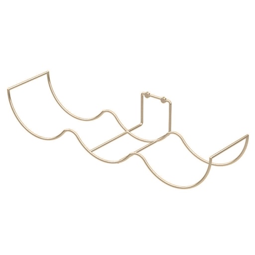 [366001470] Gatco 1451 Towel Shelf Satin Nickel