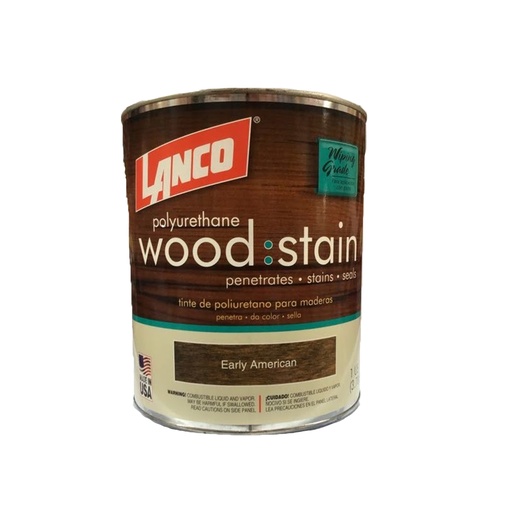 [WS7064] LANCO W/STAIN E. AMERICAN GL