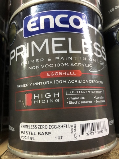 [420012163] ENCO P/LESS ZERO E/SHELL PAST QT