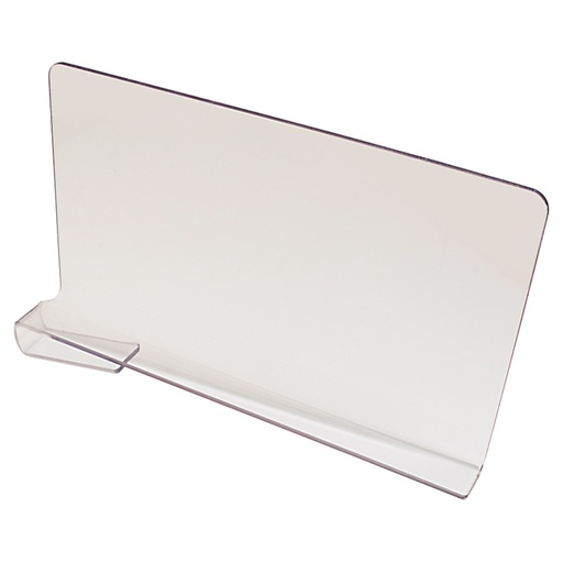 [771.80.436] HAFELE SHELF DIVIDER ACRYLIC 14"