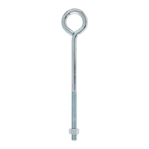 [51597] BOLT EYE W/NUT 3/8"X8"