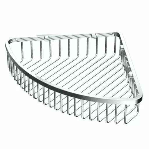 [366001680] Gatco 1570 Corner Shower Basket Chrome Bath and Shower Accessories Shower Accessories Shower Baskets