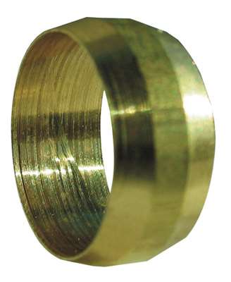 [41213] COMPRSN SLEEVE 1/8"BRS