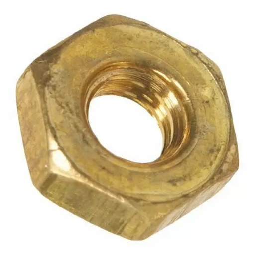 [400006903] TUERCA HEX BRASS 8-32  PK7