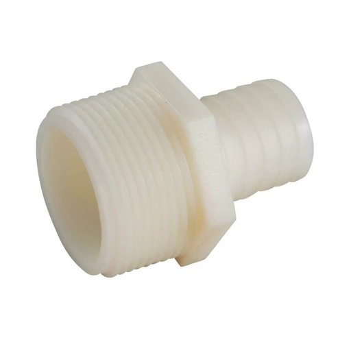 [451479] Hose Adapter, 3/4 in, Barb, 1/2 in, MIP, 150 PSI Pressure, Nylon