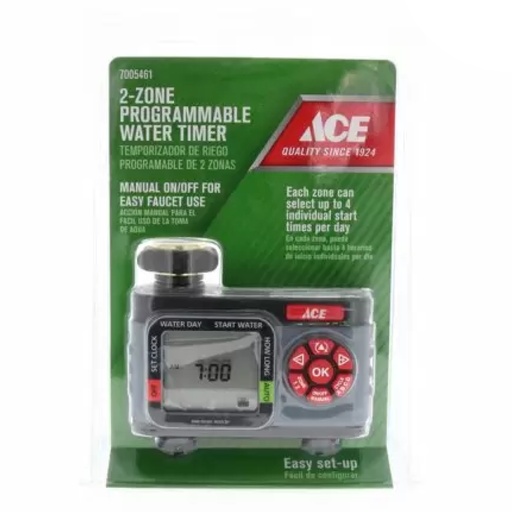 [7005461] Ace Programmable 2 Zone Digital Water Timer