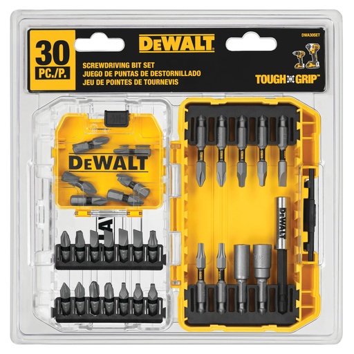 [DWA30SET] Dewalt DWA30SET Shank Screwdriving Bit Set 30-Piece - No Retail Packaging - New