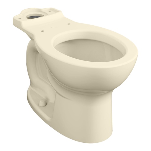 [3517D101.021] American Standard 3517D.101 Cadet Pro 1.28 GPF Round-Front Toilet Bowl Only with EverClean Surface and PowerWash Rim Bone Toilets and Bidets Toilet