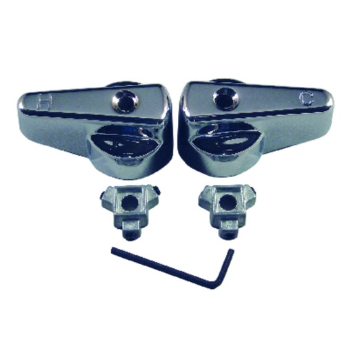 [46540] Ace for Universal Chrome Bathroom and Kitchen Faucet Handles